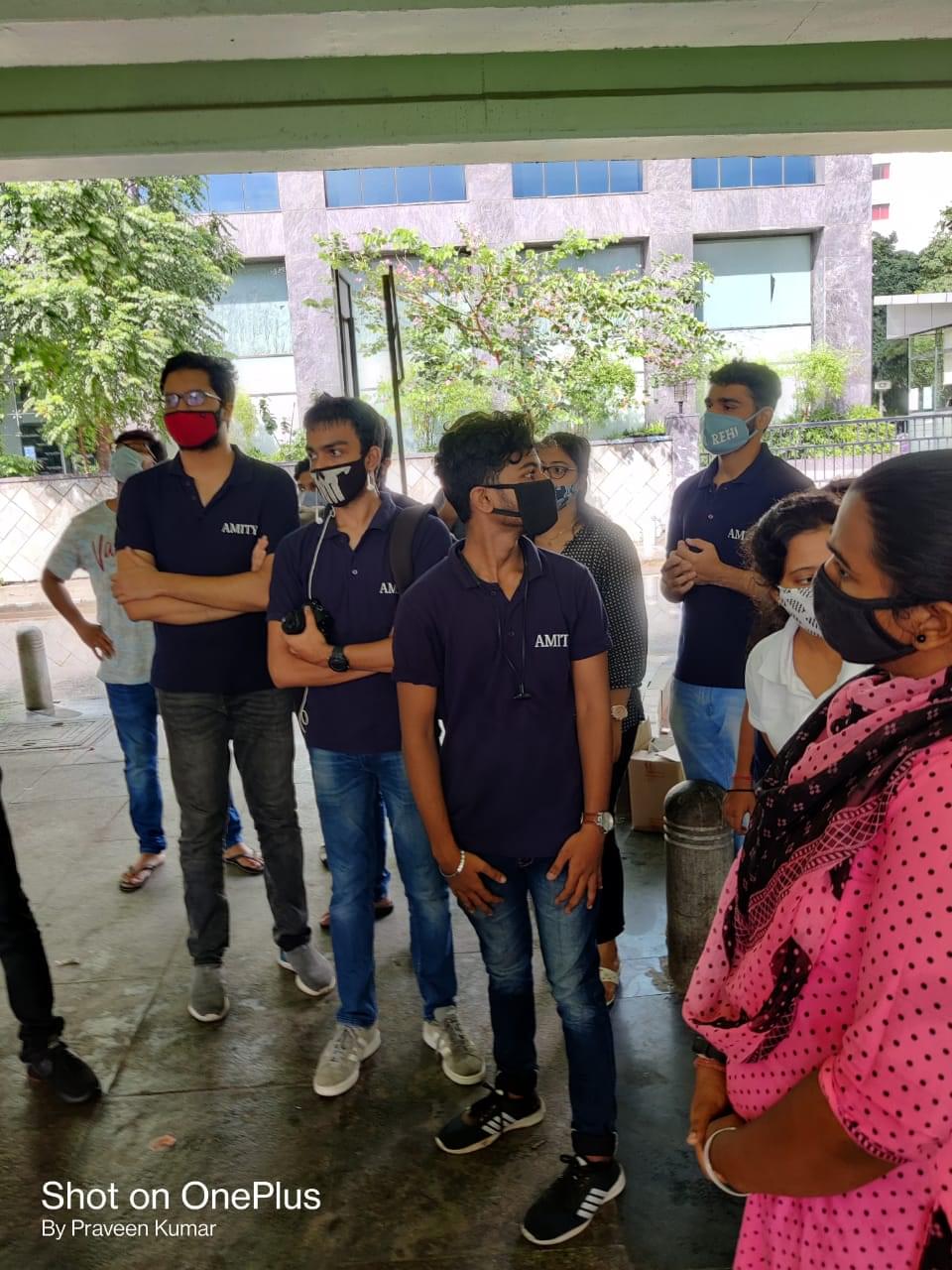 Amity Global Business School Chennai CSR Initiative - Feed the Needy photo 2